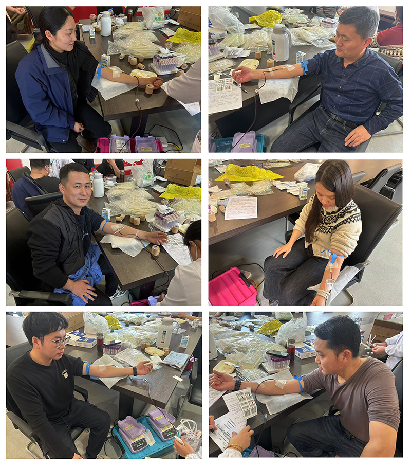 明光酒業組織獻血活動